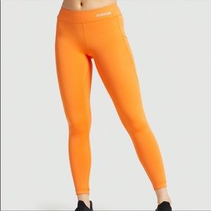 Gymshark Illumination Powder Orange Leggings